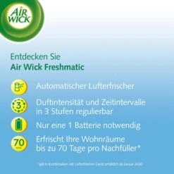 Airwick Raumduft Freshmatic Max Pure, Starterset, 250 Ml, Frische Wäsche 16 Airwick Raumduft Freshmatic Max Pure, Starterset, 250 Ml, Frische Wäsche -Wohnmöbel Gemischtwaren Geschäft a4c5c8665294101c9acfb8da143530097e99214d raumduft airwick freshmatic max pure