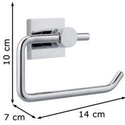 Tesa Toilettenpapierspender Hukk, 40246, Ohne Bohren, Metall, Für 1 Kleinrolle, Silber -Wohnmöbel Gemischtwaren Geschäft a6e7d6c30a32393d58a09479105ea4719f84a58b toilettenpapierspender tesa hukk 40246