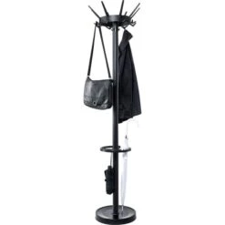 Maul Garderobenständer MAULcaligo, 9408090, Mit 32 Haken, Metall, Schwarz -Wohnmöbel Gemischtwaren Geschäft a7ebd50726edf1cad16b672dbd53d5f4185516d3 garderobenstaender maul maulcaligo 9408090