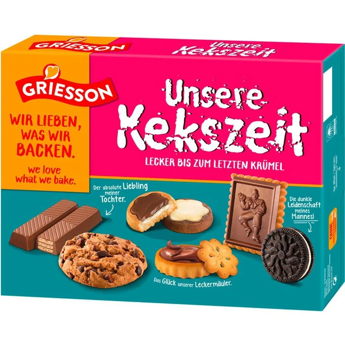 Griesson Kekse Unsere Kekszeit, 9 Sorten, 397g 3 Griesson Kekse Unsere Kekszeit, 9 Sorten, 397g
