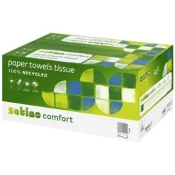 Satino Comfort By Wepa 277280, 25x41 2-lagig Lagenfalz Grau -Wohnmöbel Gemischtwaren Geschäft aaa037c27d77cab680bcc72a54aacd80cbe38fbc papierhandtuecher satino comfort 277280 grau