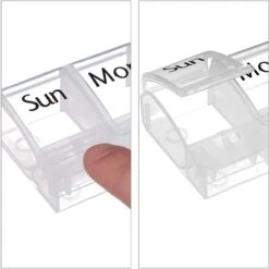 Relaxdays Tablettenbox 7 Tage, Täglich, Inkl. Tablettenschneider -Wohnmöbel Gemischtwaren Geschäft b1850308615db46d6e477ffe99bfbb594aa6cb4a tablettenbox relaxdays 7 tage