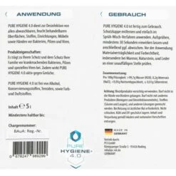 Salis-Clean Pure Hygiene 4.0 Hände- Und Flächendesinfektion, 5 Liter, Desinfektionsmittel -Wohnmöbel Gemischtwaren Geschäft b3f5e19a92f8798f7d8308271fe6e425d15933c7 desinfektionsmittel salis clean pure hygiene 4.0