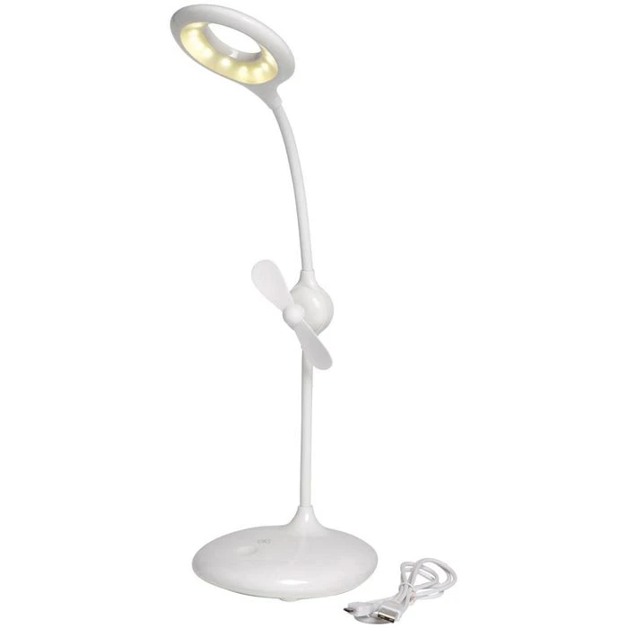Böttcher-AG Schreibtischlampe LED, Dimmbar, Standfuß, USB, Mit Akku, Ventilator 5 Böttcher-AG Schreibtischlampe LED, Dimmbar, Standfuß, USB, Mit Akku, Ventilator – Bild 3