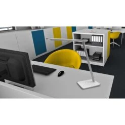 Unilux Schreibtischlampe Jazz LED, Dimmbar, USBm, QI-Ladegerät, Mit Standfuß -Wohnmöbel Gemischtwaren Geschäft b6e1a9041f11724b0d79cee511a81cf25298ebfe schreibtischlampe unilux jazz led