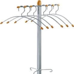 Alco Garderobenständer 2805, Mit 3 Haken Und 6 Kleiderbügeln, Metall, Silber 9 Alco Garderobenständer 2805, Mit 3 Haken Und 6 Kleiderbügeln, Metall, Silber -Wohnmöbel Gemischtwaren Geschäft b8a590e57c5b26d5e6e06433107bfbebcf22eede garderobenstaender alco 2805