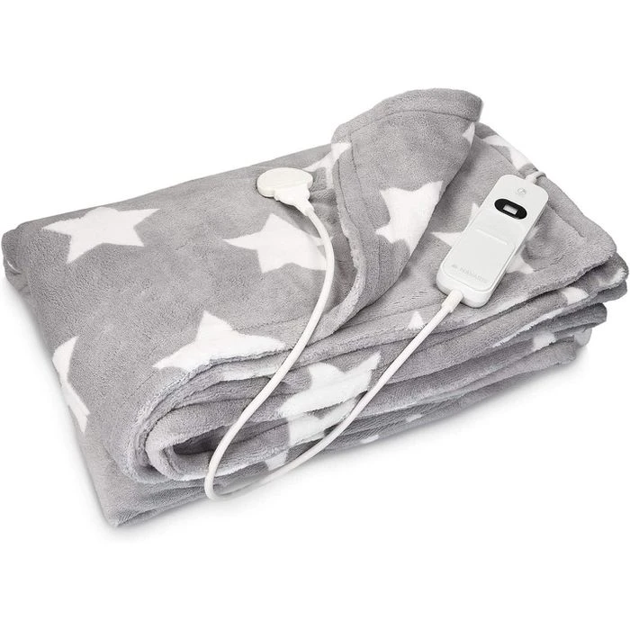 Navaris Heizdecke XXL, Grau, 3 Temperaturen, Abschaltautomatik, 180 X 130cm 3 Navaris Heizdecke XXL, Grau, 3 Temperaturen, Abschaltautomatik, 180 X 130cm