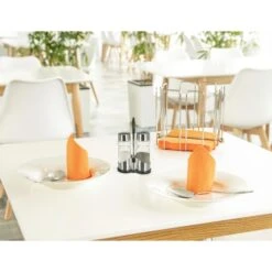 APS Salz-und-Pfefferstreuer Economic, Set, Mit Menage, Aus Edelstahl / Glas, Transparent -Wohnmöbel Gemischtwaren Geschäft b9fa3880dd9a81f0e3b4359af8ddad7e8d685215 salz und pfefferstreuer aps economic