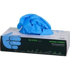 Ulith Nitril Blau Puderfrei Gr.XL Einmalhandschuhe, 100 Stück -Wohnmöbel Gemischtwaren Geschäft c09f71fa5e03c9a9dbe135f932a0adaff28acbec einmalhandschuhe ulith nitril puderfrei 81653