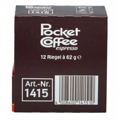 Pocket-Coffee Pralinen Espresso, 744g, 60 Stück -Wohnmöbel Gemischtwaren Geschäft c0f054b8a5eaf4caf15561995040aad1765dd1ac pralinen pocket coffee espresso