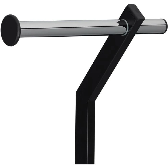 Toilettenpapierspender Relaxdays 4 Kleinrollen, Separater Rollenhalter, Schwarz 5 Toilettenpapierspender Relaxdays 4 Kleinrollen, Separater Rollenhalter, Schwarz – Bild 3