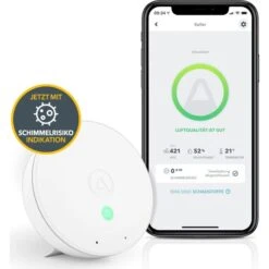 Airthings Thermo-Hygrometer Wave Mini, VOC, App-fähig, Bluetooth 11 Airthings Thermo-Hygrometer Wave Mini, VOC, App-fähig, Bluetooth -Wohnmöbel Gemischtwaren Geschäft c213e3c85a49df84fa8208d89140820d2ef13766 thermo hygrometer airthings wave mini