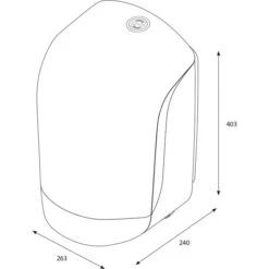 Katrin Handtuchspender Inclusive Centerfeed M, 92124, Kunststoff, Für Rollenhandtücher, Schwarz -Wohnmöbel Gemischtwaren Geschäft c4c6d88d1656d9c54d249912b5006b0feaae801a handtuchspender katrin inclusive centerfeed m