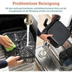 Cosori Fritteuse Dual Blaze XXL, CAF-P583S-KEUR, 1700 W, Heißluftfritteuse, Mit App, Für 6,4 Liter -Wohnmöbel Gemischtwaren Geschäft c590f331cf25b08c54310ce2a738f6d7b2c4a39a fritteuse cosori dual blaze xxl caf p583s keur