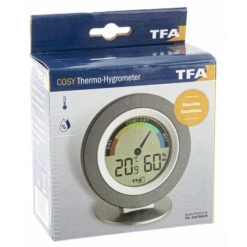 TFA Thermo-Hygrometer 30.5019 Cosy Digital, Grau -Wohnmöbel Gemischtwaren Geschäft c85d1606085fe14dbe7bfa70802dff04a5539dd8 thermo hygrometer tfa 30.5019 cosy innen