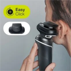 Braun Elektrorasierer Series 5 51-W4200cs, Weiß, Wet & Dry, Mit EasyClick-Trimmer Und Ladestation -Wohnmöbel Gemischtwaren Geschäft c9e6b0020254c1ebf70404d0dab24fe156ffc1b0 elektrorasierer braun series 5 51 w4200cs weiss