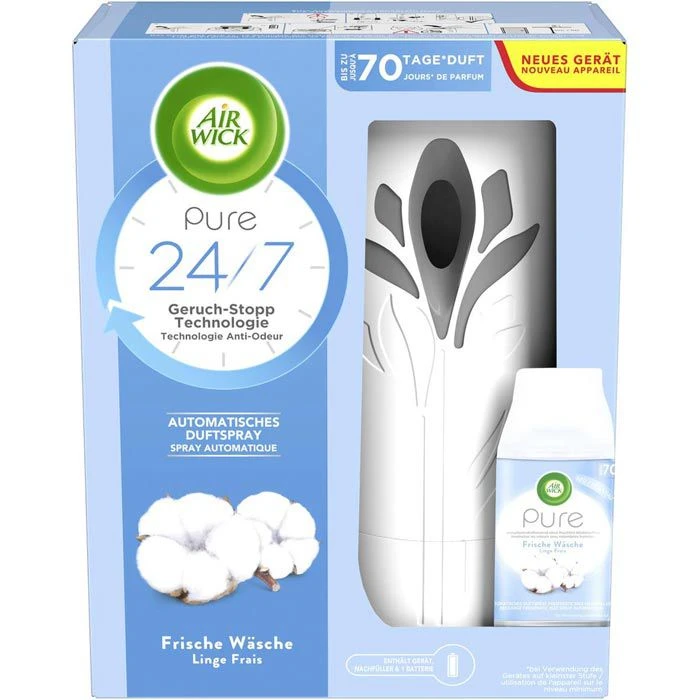 Airwick Raumduft Freshmatic Max Pure, Starterset, 250 Ml, Frische Wäsche 3 Airwick Raumduft Freshmatic Max Pure, Starterset, 250 Ml, Frische Wäsche