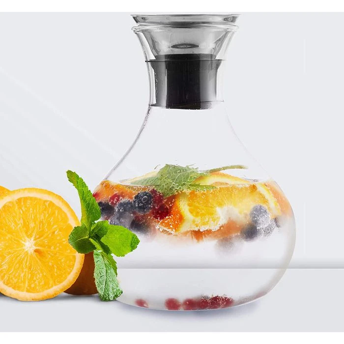 Relaxdays Karaffe 10023435, Mit Deckel, 1,5 Liter 4 Relaxdays Karaffe 10023435, Mit Deckel, 1,5 Liter – Bild 2