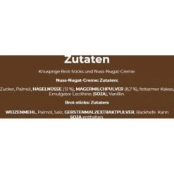 Nutella Brotaufstrich & Go, Einzelportionen Mit Brotsticks, 52g 8 Nutella Brotaufstrich & Go, Einzelportionen Mit Brotsticks, 52g -Wohnmöbel Gemischtwaren Geschäft cfdb1ab7bb9dde0406bb68219943394ea352b453 brotaufstrich nutella und go