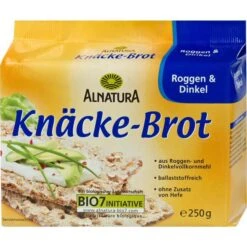 Alnatura Knäckebrot Roggen & Dinkel, BIO, 250g