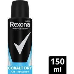Rexona Deodorant Men Cobalt Dry, 150ml, Für Herren, Antitranspirant, Spray -Wohnmöbel Gemischtwaren Geschäft d1941b84c6cf1232b08abb81745ca6523468782c deodorant rexona men cobalt dry 150ml