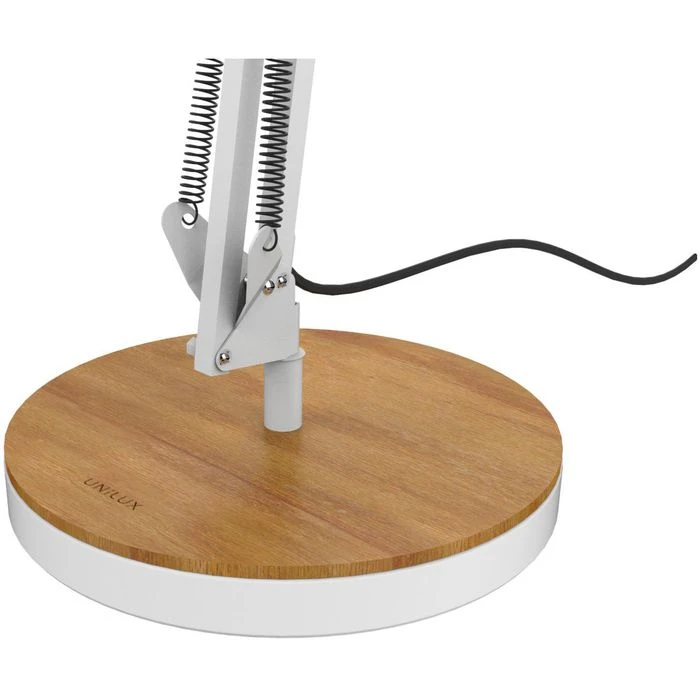 Unilux Schreibtischlampe Baya Bamboo, Mit Standfuß Und Tischklemme 4 Unilux Schreibtischlampe Baya Bamboo, Mit Standfuß Und Tischklemme – Bild 2
