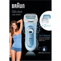 Braun Elektrorasierer Silk-epil Lady Shaver LS5160, Für Damen, Wet & Dry, Peeling- Und Trimmeraufsatz -Wohnmöbel Gemischtwaren Geschäft da625b471a9a6cf3921ea74e46eaf5d0fbdc9329 elektrorasierer braun silk epil lady shaver ls5160