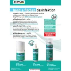 Stanger Desinfektionsmittel 55050003, Für Hände Und Flächen, Spray, 400 Ml 10 Stanger Desinfektionsmittel 55050003, Für Hände Und Flächen, Spray, 400 Ml -Wohnmöbel Gemischtwaren Geschäft dac7e3ca98659c8dc48dd4dd5cd8232747405b14 desinfektionsmittel stanger 55050003 alkoholisch