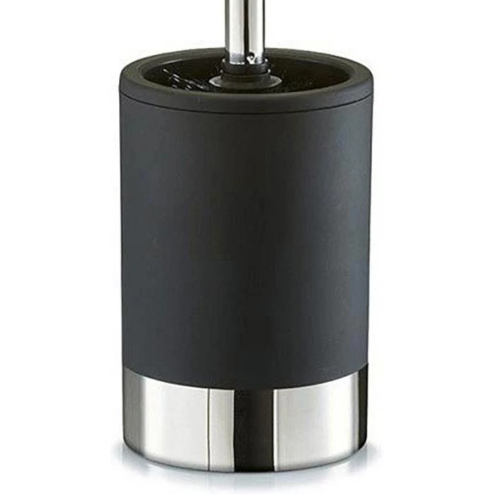 Zeller WC-Bürste Schwarz, Bürstenhalter Aus Kunststoff 5 Zeller WC-Bürste Schwarz, Bürstenhalter Aus Kunststoff – Bild 3