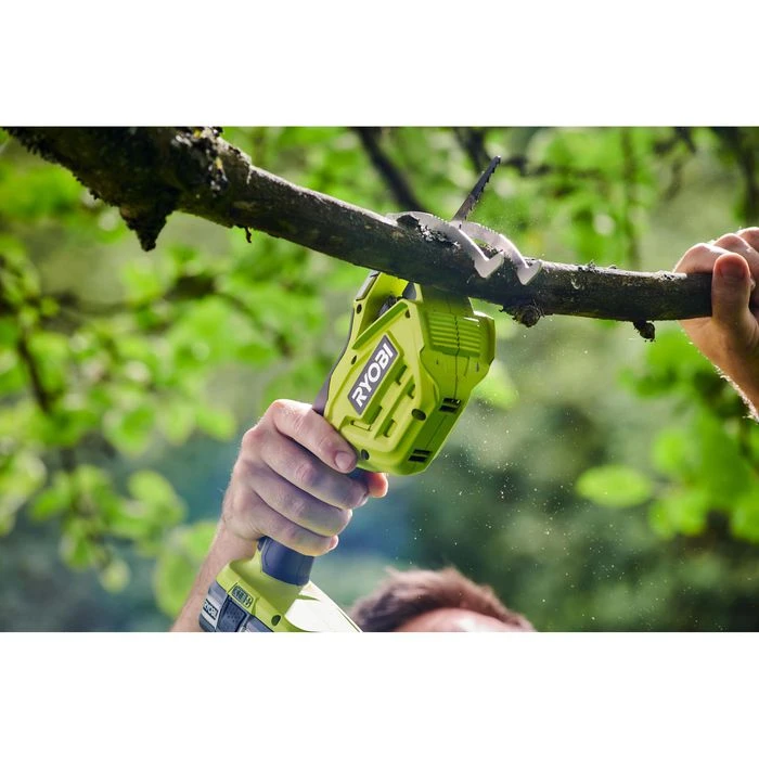 Ryobi Astsäge RY18PSA-0 ONE+, Akku, 18V, Sägeblattlänge 15cm 4 Ryobi Astsäge RY18PSA-0 ONE+, Akku, 18V, Sägeblattlänge 15cm – Bild 2