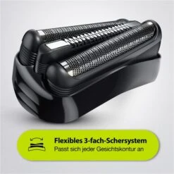 Braun Elektrorasierer Series 3 310BT Shave & Style, Für Herren, Wet & Dry, Mit Trimmer, Schwarz/blau -Wohnmöbel Gemischtwaren Geschäft e4179e02b41f4412cee57b98e929790b94aa3121 elektrorasierer braun series 3 310bt shave und style