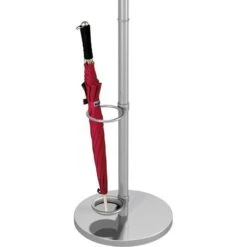 Kerkmann Garderobenständer Stilo, 6903, Mit 2 X 5 Haken, Metall, Alusilber -Wohnmöbel Gemischtwaren Geschäft e5373e1a4549a33e53e5148f8febfcd4540439d5 garderobenstaender kerkmann stilo 6903