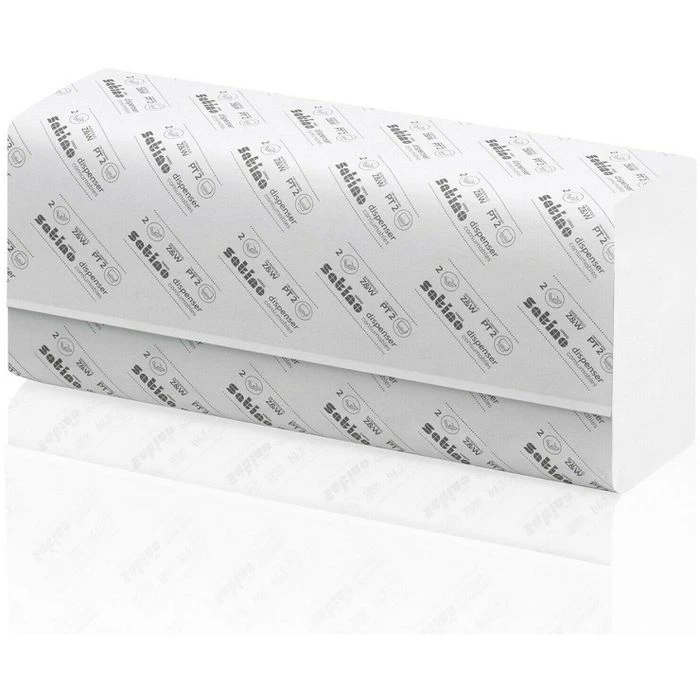 Satino Papierhandtücher Comfort 277340, Weiß, 2-lagig, Interfold-Falz, 20,6 X 32 Cm, 3000 Stück 7 Satino Papierhandtücher Comfort 277340, Weiß, 2-lagig, Interfold-Falz, 20,6 X 32 Cm, 3000 Stück – Bild 5