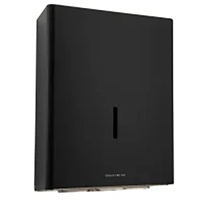 CWS Handtuchspender ObjectLine 750, 706503, Edelstahl, 750 Tücher, Schwarz 5 CWS Handtuchspender ObjectLine 750, 706503, Edelstahl, 750 Tücher, Schwarz – Bild 3