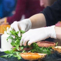 Franz-Mensch Einmalhandschuhe Safe Light, 27059, Nitril, Puderfrei, Weiß, 100 Stück, Größe M -Wohnmöbel Gemischtwaren Geschäft e90b10b3497f0774279d9da2d380687327f1c680 einmalhandschuhe franz mensch safe light 27059