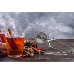 Böttcher-AG Teesieb Tee-Ei Aus Edelstahl, Für Tassen, Teezange -Wohnmöbel Gemischtwaren Geschäft ea9ac8bd41e52371066a36a69f55144ba9afc4cd teesieb boettcher ag tee ei aus edelstahl