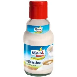 MinusL Kaffeesahne 10% Fett, Laktosefrei, In Der Flasche, 165g