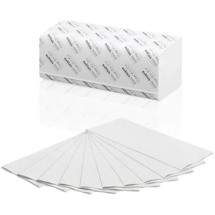 Satino Smart By Wepa Papierhandtücher 276490, Weiß, 2-lagig, Zick-Zack-Falz, 24 X 23 Cm, 4000 Stück 4 Satino Smart By Wepa Papierhandtücher 276490, Weiß, 2-lagig, Zick-Zack-Falz, 24 X 23 Cm, 4000 Stück – Bild 2