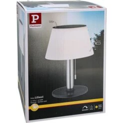 Paulmann Schreibtischlampe Lillesol LED, IP44, Dimmbar, Mit Standfuß, Mit Akku, Solar -Wohnmöbel Gemischtwaren Geschäft efe375f72b4ad654758258293ffb33ee94b9eece schreibtischlampe paulmann lillesol led