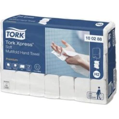 Tork Premium 100288 2-lagig 21x34 Interfold Weiß Papierhandtücher -Wohnmöbel Gemischtwaren Geschäft eff19302e8f3ab92bbebccdee4287245252bdd5f papierhandtuecher tork xpress premium 100288 h2