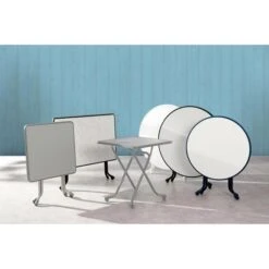 BEST Gartentisch Primo, Kunststoff, Silber/grau, 67 X 67 X 70 Cm, Klappbar -Wohnmöbel Gemischtwaren Geschäft f7da791d8361ed9c3e55a21b78a3fecc6bd149cd gartentisch best primo kunststoff