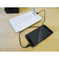 Unilux Schreibtischlampe Jazz LED, Dimmbar, USBm, QI-Ladegerät, Mit Standfuß -Wohnmöbel Gemischtwaren Geschäft f912c414e67435e74d2091996d2d27cb9156ee6f schreibtischlampe unilux jazz led