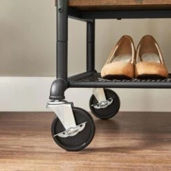 Vasagle Garderobenständer RGR120B01, Vintage, Mit Rollen & 2 Ablagen, Metall / Holz, Braun 15 Vasagle Garderobenständer RGR120B01, Vintage, Mit Rollen & 2 Ablagen, Metall / Holz, Braun -Wohnmöbel Gemischtwaren Geschäft f9ce8e70d5a87fa05b36ba4f410657a553bb56ef garderobenstaender vasagle rgr120b01 vintage